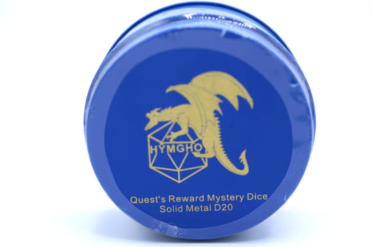 Quest's Reward Mystery Dice - Solid Metal D20s