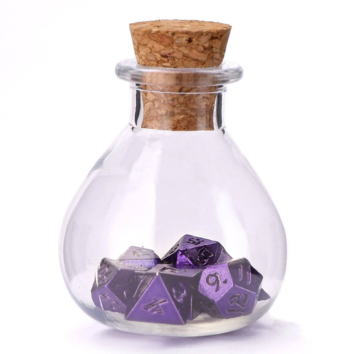 Unseelie Mini RPG Dice set - purple