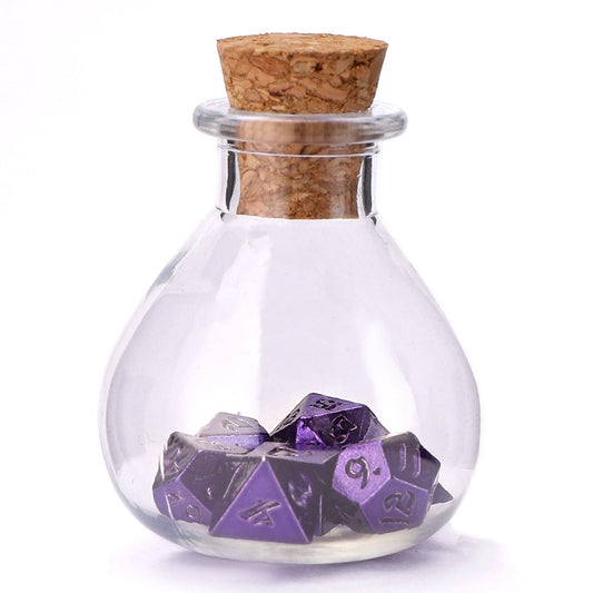 Unseelie Mini RPG Dice set - purple