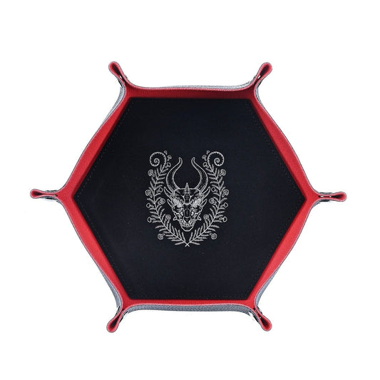 Table Armor Dice Tray - Dragon Skull