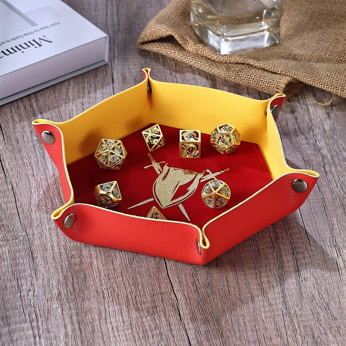 Table Armor Dice Tray - Fighter